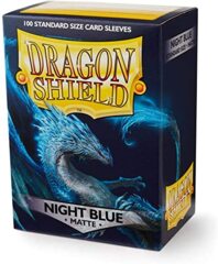 Dragon Shield - Standard - 100ct - Night Blue - Matte